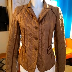 Sz 8 Gold Silk DKNY Jacket